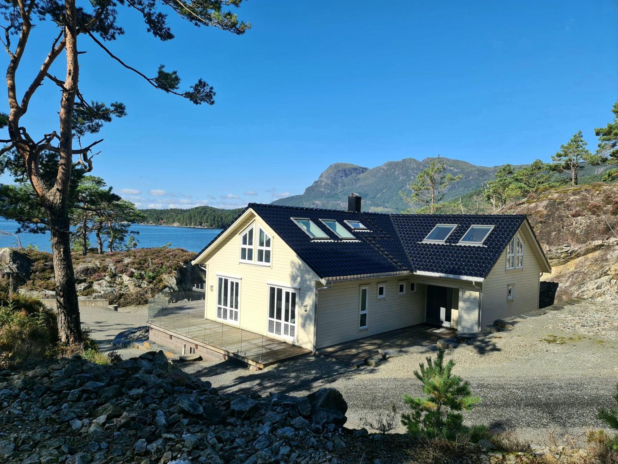 Ropeid Villa Fjordferie Exterior photo